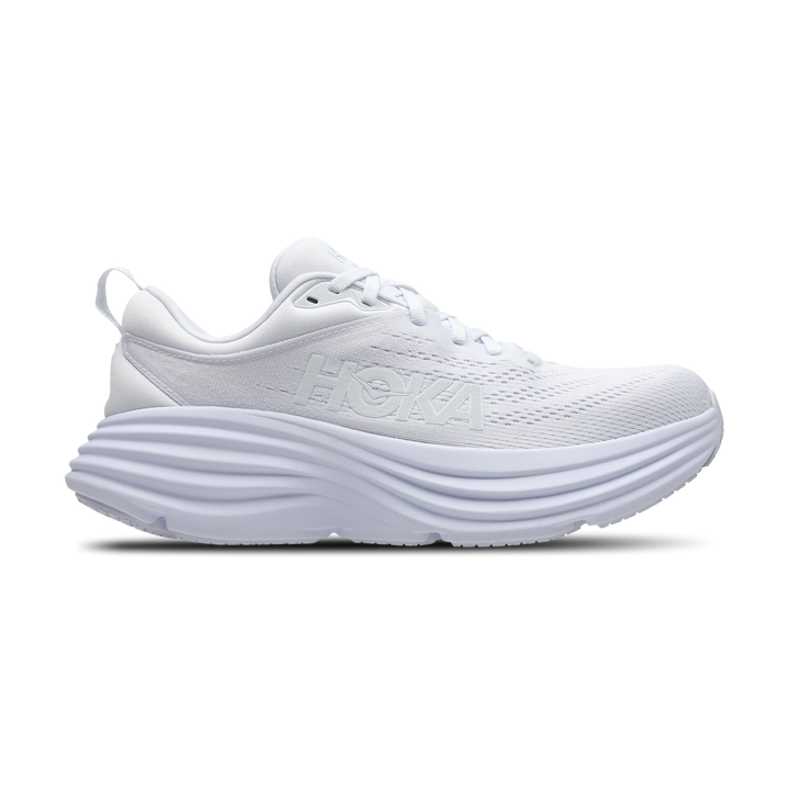 Hoka Bondi 8 Damen Schuhe - Weiß - Größe: 37 1/3 - Netz/Synthetik - Foot Locker