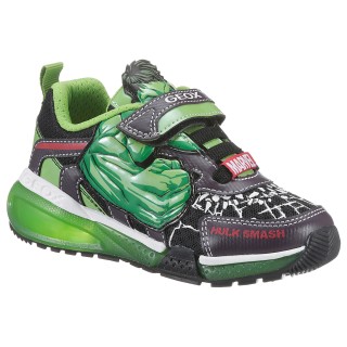 Geox Sneaker "Blinkschuh J BAYONYC BOY", mit Blinkfunktion, Freizeitschuh, Halbschuh, Schnürschuh