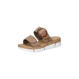 Rieker Pantolette Damen beige|beige|beige|beige|beige|beige|beige|beige