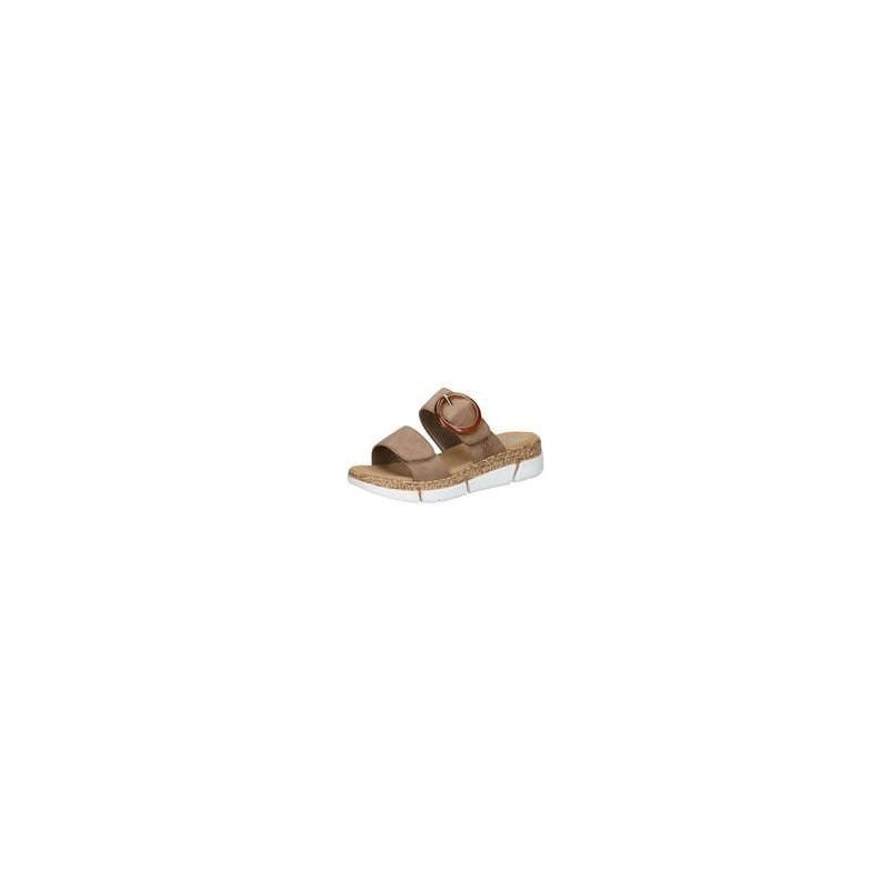 Rieker Pantolette Damen beige|beige|beige|beige|beige|beige|beige|beige