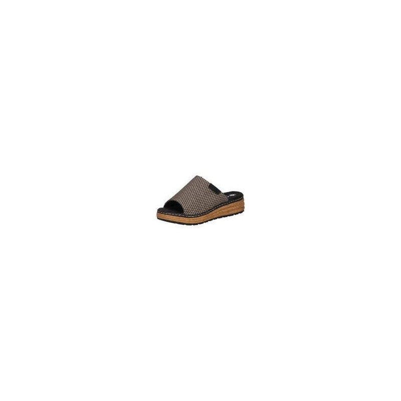 Rieker Pantolette Damen schwarz|schwarz|schwarz|schwarz|schwarz|schwarz|schwarz|schwarz