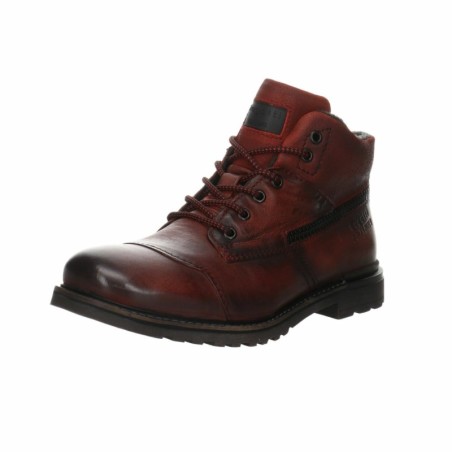 Bottines à lacets - bordeaux 46