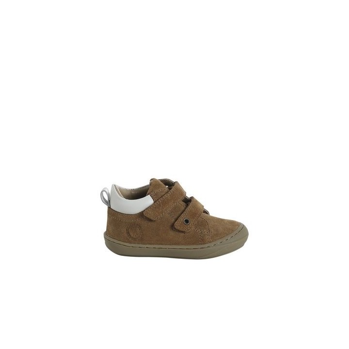 vertbaudet Baby Lauflernschuhe mit Klett aus weichem Leder Lauflernschuh