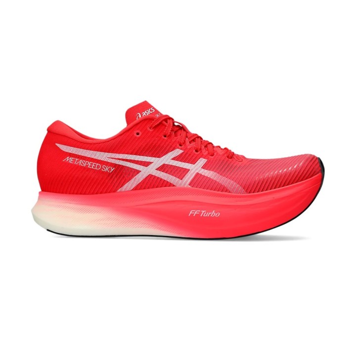 Asics Metaspeed Sky+ Schuhe Rot Weiß AW23, Größe 43,5 - EUR