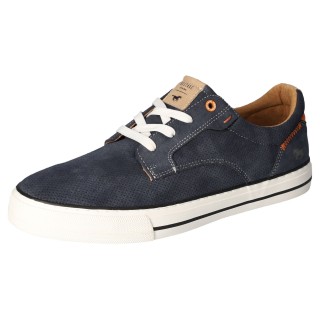 Mustang Shoes Sneaker, Freizeitschuh, Halbschuh, Schnürschuh mit Ziernaht