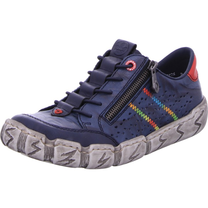 Sportliche Slipper blau 37