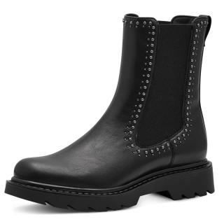 Damen Elegante Stiefelette  1-25465-43 Schwarz 001 Black Kun... 42