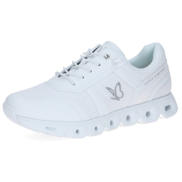 Damen Low Sneaker Low Top 9-23605-43 Weiß 197 White Comb Tex... 42