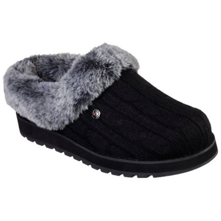 Skechers KEEPSAKES - ICE ANGEL Pantoffel Hausschuh in Strick-Optik