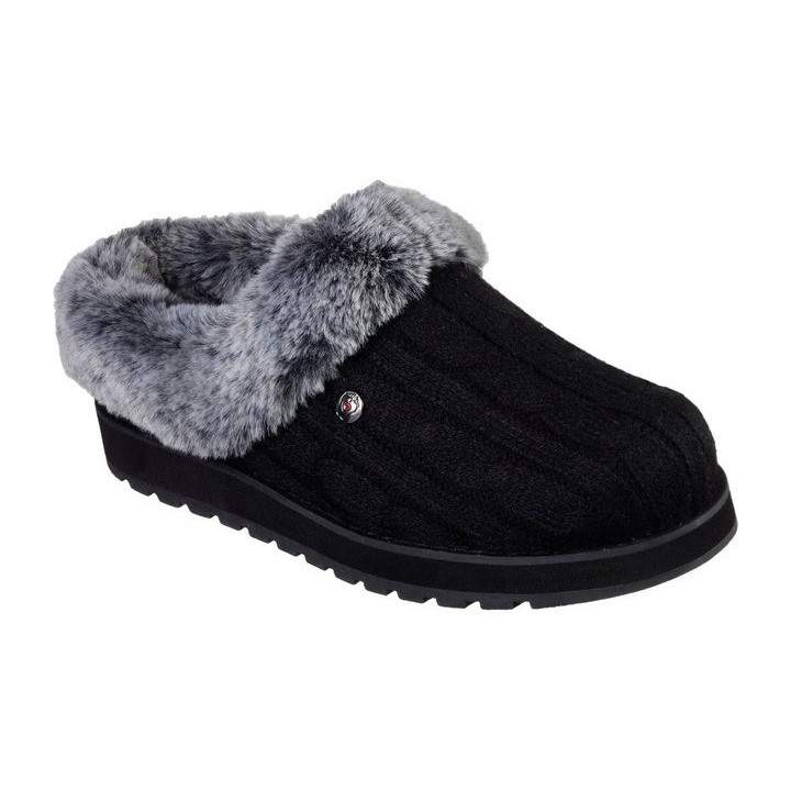 Skechers KEEPSAKES - ICE ANGEL Pantoffel Hausschuh in Strick-Optik