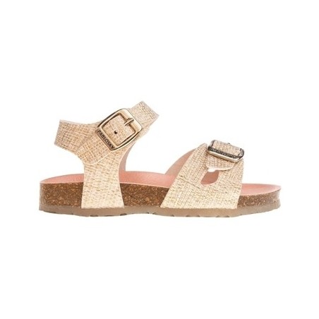 Pablosky  Sandalen Bio Rafia Kids Sandals 439933 - Beig-Oro