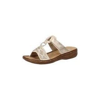 Rieker Pantolette Damen beige|beige|beige|beige|beige|beige|beige|beige