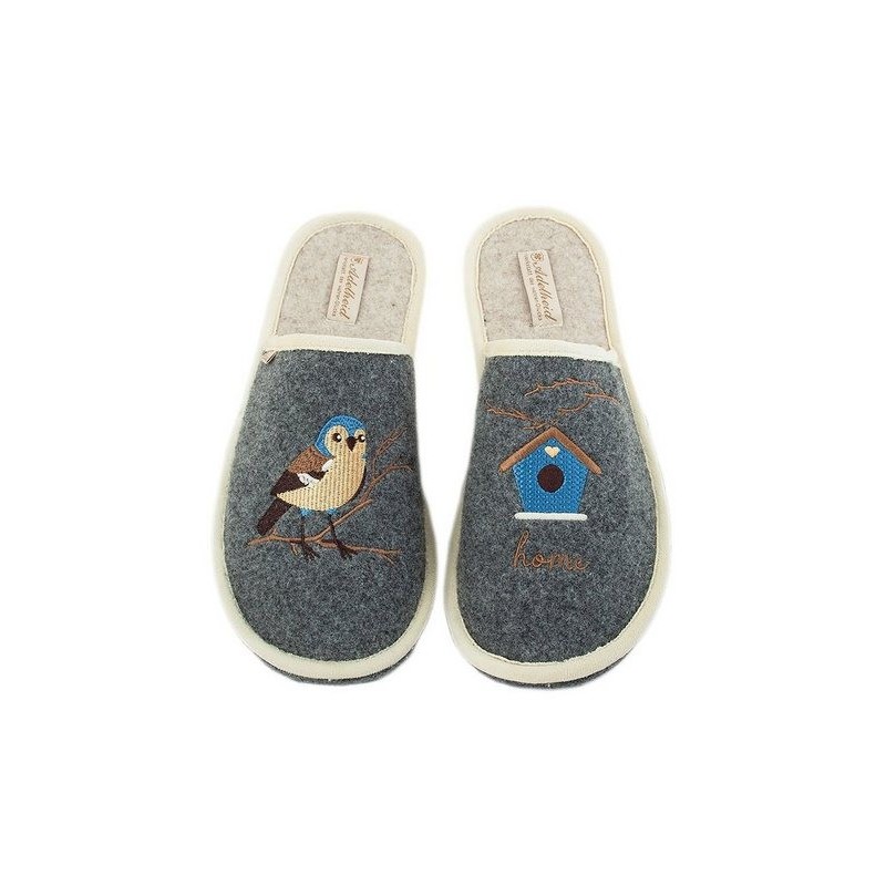 ADELHEID Birdhome Filzpantoffeln Pantoffel