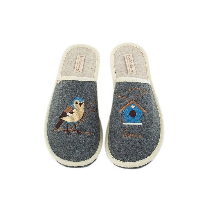 ADELHEID Birdhome Filzpantoffeln Pantoffel