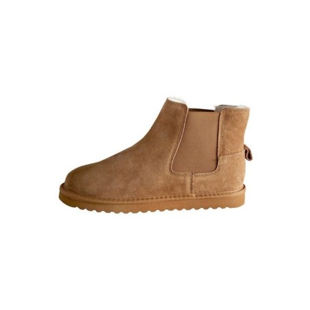Next Hausstiefel aus Veloursleder Hausschuh (1-tlg)
