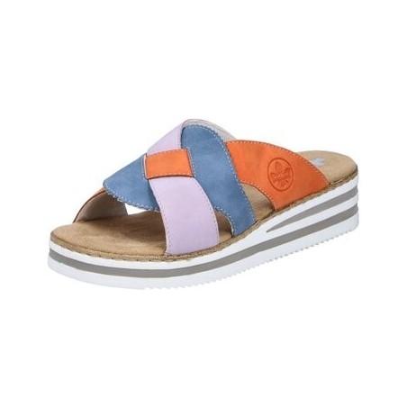 Rieker  Clogs Pantoletten Pantoletten V0260-90