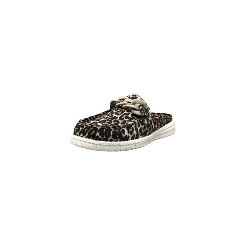 Step By Step  Damenschuhe Slipper ELLA CHAIN-LEO-BEIGE