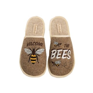 ADELHEID Bees Filzpantoffel Pantoffel