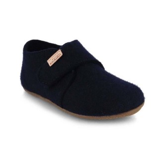 Living Kitzbühel Baby Klettschuh Filz, media blue, kinder, mädchen, jungen, winter Hausschuh