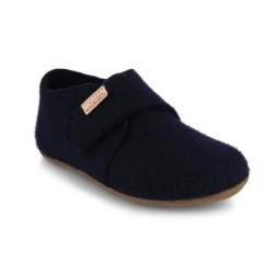 Living Kitzbühel Baby Klettschuh Filz, media blue, kinder, mädchen, jungen, winter Hausschuh