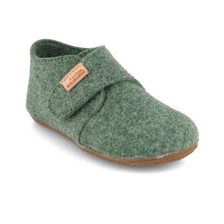 Living Kitzbühel Baby Klettschuh Filz, forest, mädchen, jungen, winter Hausschuh Klettverschluss