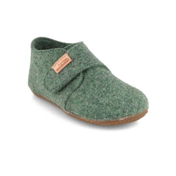 Living Kitzbühel Baby Klettschuh Filz, forest, mädchen, jungen, winter Hausschuh Klettverschluss