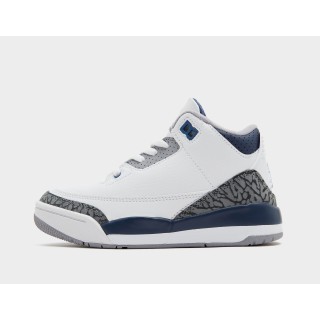 Jordan Air 3 Retro Kleinkinder, White