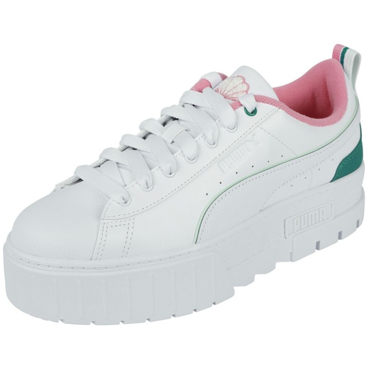 Puma Sneaker - Mayze Retro Resort Wns - EU36 bis EU37 - für Damen - Größe EU37 - weiß