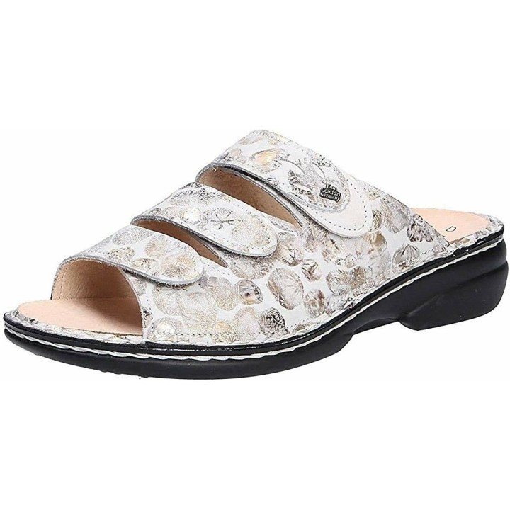 Finn Comfort Damen Pantolette taupe 35