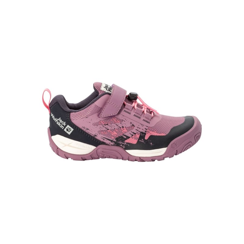 Jack Wolfskin Villi Action Low Kids Outdoor Schuhe Kinder 39 purple ash mauve