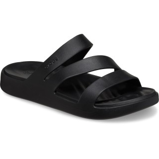 Crocs Badepantolette »Getaway Strappy«, Sommerschuh, Badeschuh, Poolslides mit modischen Riemchen