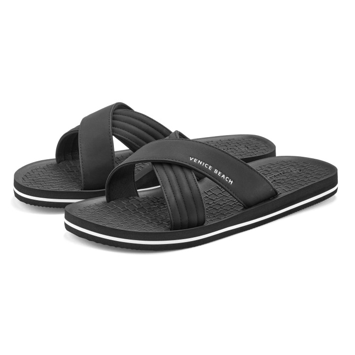 Venice Beach Pantolette, Badeschuh, offener Schuh, Unisex VEGAN