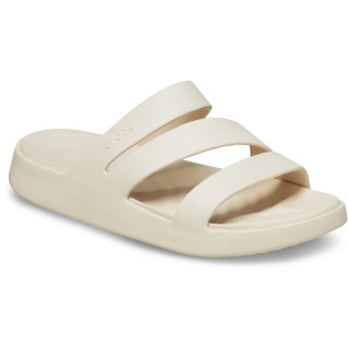 Crocs Badepantolette »Getaway Strappy«, Sommerschuh, Badeschuh, Poolslides mit modischen Riemchen