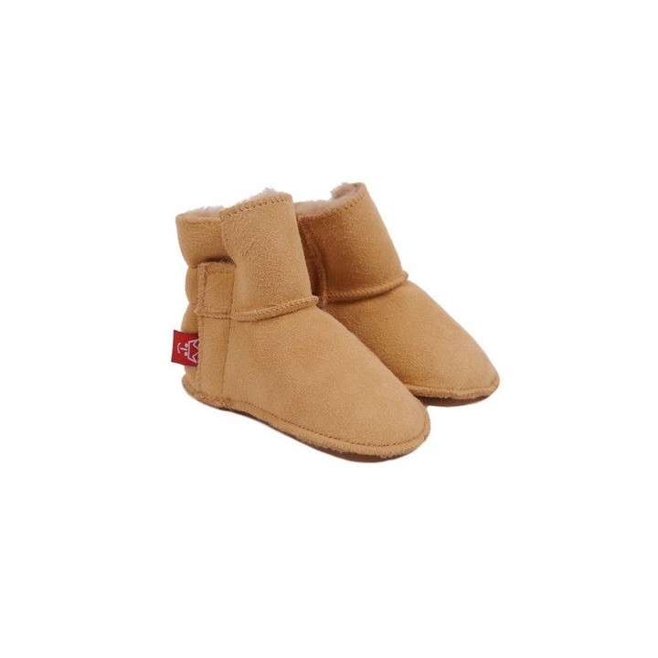 Kaiser Babyboot Klett Krabbelschuh 100% Lammfell