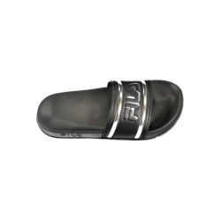 Fila Badeschuh Damen-Pantolette Schwarz mit Logo und Kontrasten in