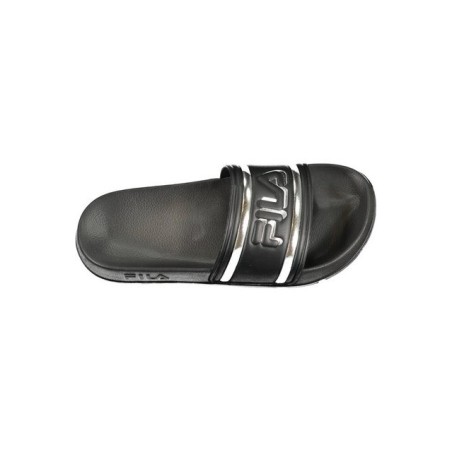 Fila Badeschuh Damen-Pantolette Schwarz mit Logo und Kontrasten in