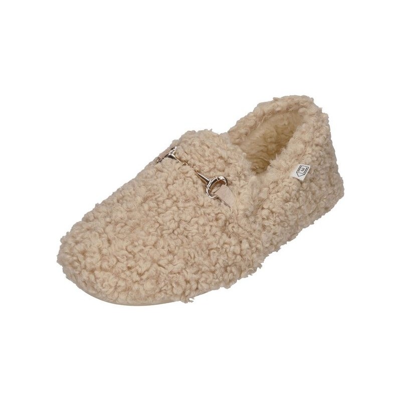 espadrij l´originale BALLERINE CURLY Hausschuh Beige