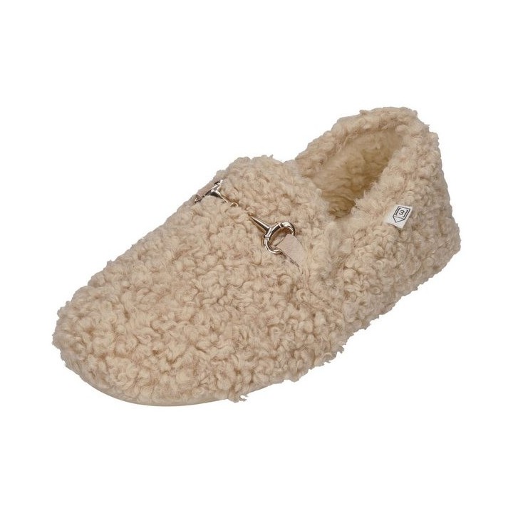 espadrij l´originale BALLERINE CURLY Hausschuh Beige