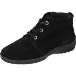 Schnürstiefelette - schwarz 4