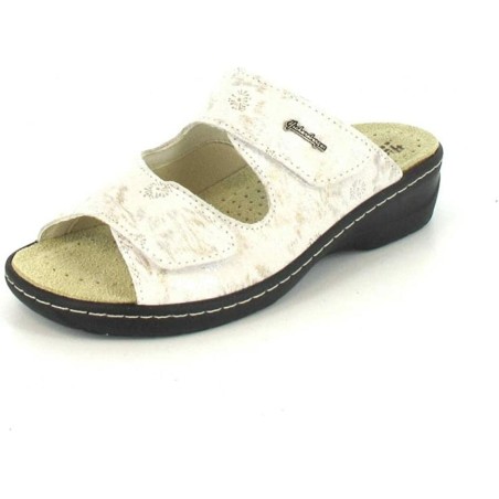 Hickersberger Pantolette 8035 weiß Fantasie Größe 43, Farbe:... 40