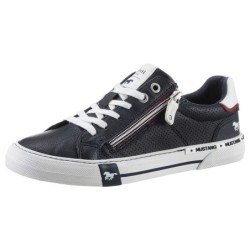 Mustang Shoes Sneaker, weicher Schaftrandpolsterung, Freizeitschuh, Halbschuh, Schnürschuh