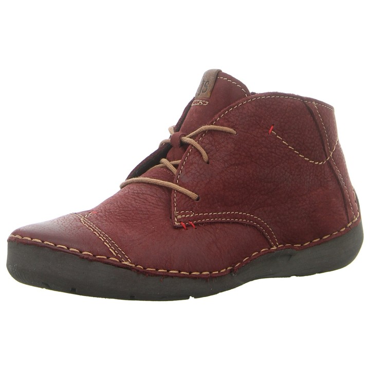 Stiefelette rot 36