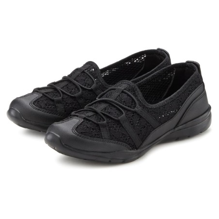 LASCANA Sneaker, Freizeitschuh, Halbschuh, leichter Slipper, Slip-On-Sneaker VEGAN