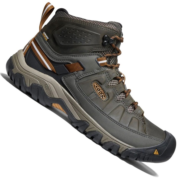 Keen Targhee III Mid Black Olive Golden Brown