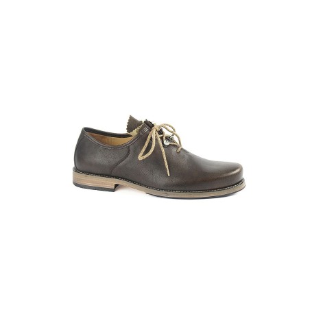 DIRNDL & BUA Trachtenschuhe  olive | 41 1/3