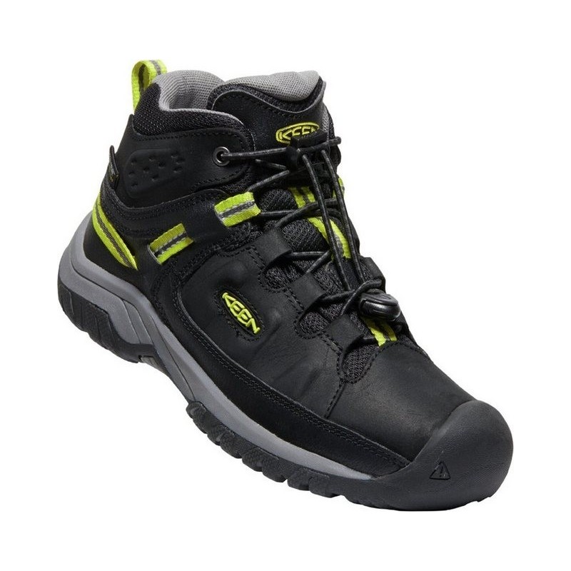 Keen TARGHEE MID WP Y-BLACK/STEEL GREY BLACK/STEEL GREY Trekkingschuh