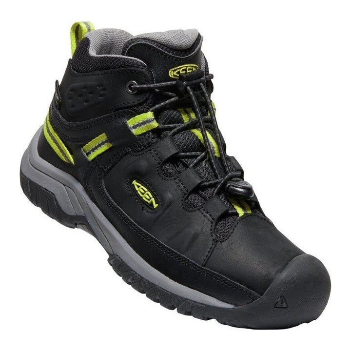 Keen TARGHEE MID WP Y-BLACK/STEEL GREY BLACK/STEEL GREY Trekkingschuh