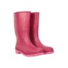 Einfarbige Kinder Gummistiefel - Rosa