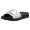 RIEKER Sport Pantolette, Sommerschuh, Strandschuh, Urlaubschuh, Hausschuh mit Zierschnalle
