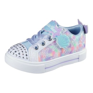 Skechers Sneaker »TWINKLE SPARKS«, Blink,-Schlupfschuh mit Glitzer+Strass, Größenschablone zum Download